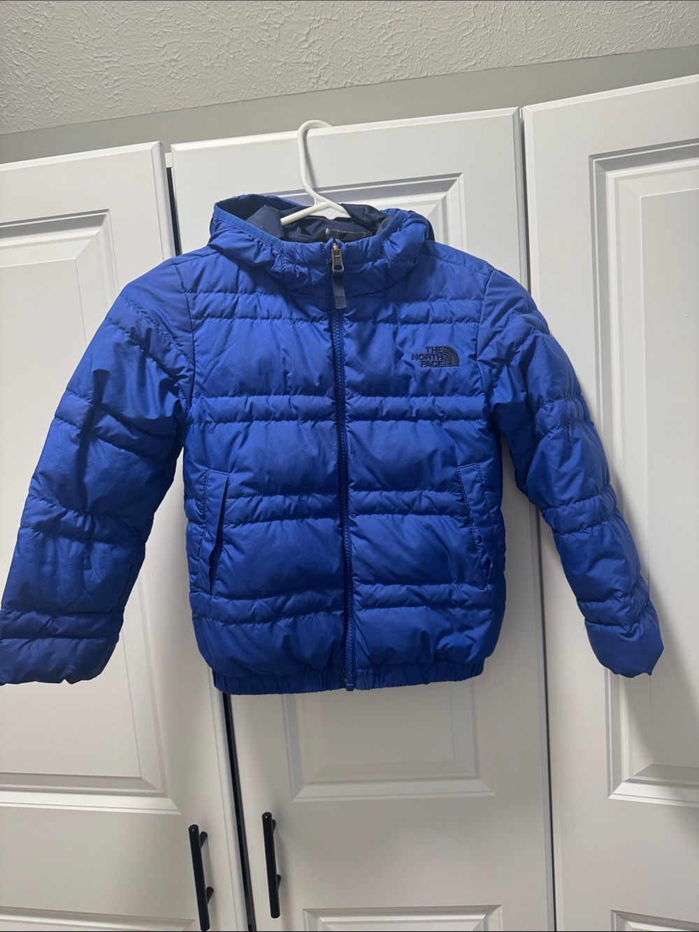 The North Face Royal Blue Kids Puffer Jacket
